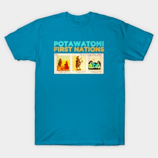 Council of the Fire • Potawatomi • Native Milwaukee WI T-Shirt